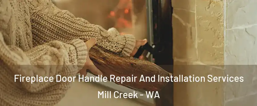  Fireplace Door Handle Repair And Installation Services Mill Creek - WA