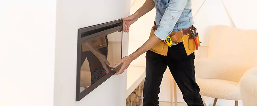Metal Fireplace Installation in Mill Creek, Washington
