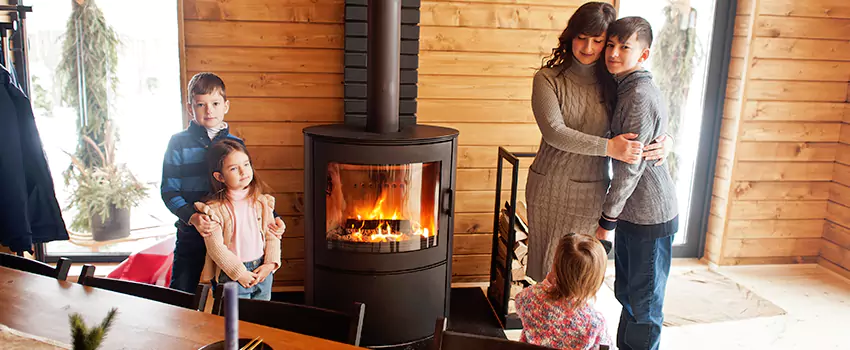 Morso Cast Iron Fireplace Insert Installation in Mill Creek, Washington