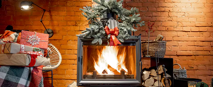 Travis Industries Linear Gas Fireplace Installation in Mill Creek, Washington
