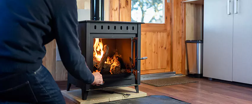 Open Hearth Wood Fireplace Installation in Mill Creek, WA