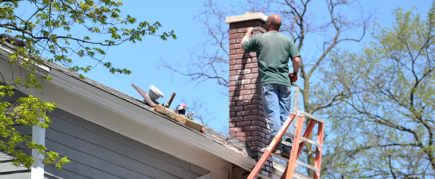 Vinyl and PVC Chimney Flashing Installation in Mill Creek, WA