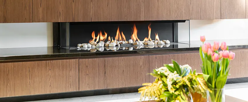 Double-height Fireplace Design Refurbishment in Mill Creek, Washington