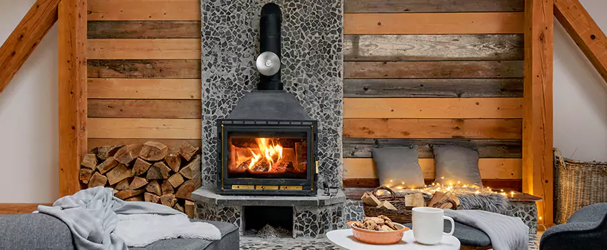Thelin Hearth Products Direct Vent Gas Stove Fireplace Inspection in Mill Creek, Washington