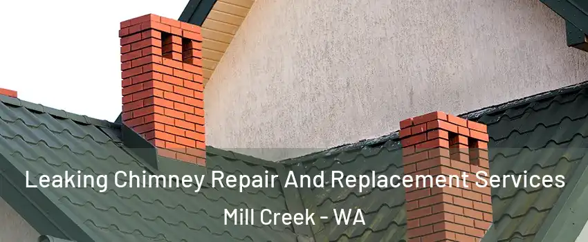  Leaking Chimney Repair And Replacement Services Mill Creek - WA